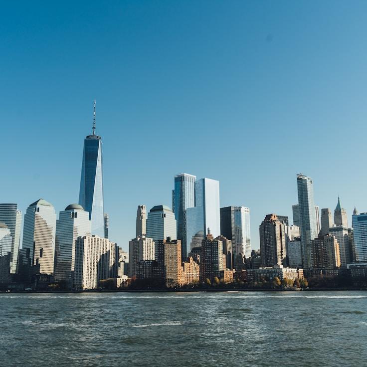 City skyline in Madrid, Spain